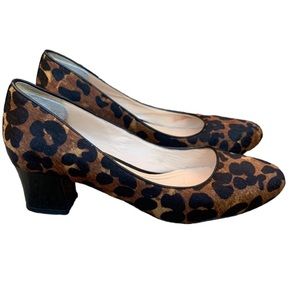 Cole Haan Leopard Print Block Heels
